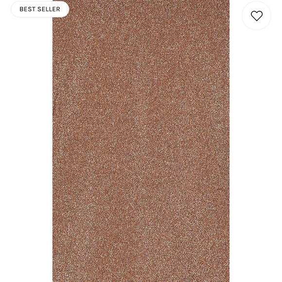 Superdown aura mocha metallic dress (REVOLVE) - Picture 5 of 7